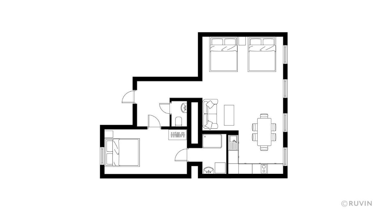 City Apartment, Two Metro Stations To Hauptbahnhof Wiedeń Zewnętrze zdjęcie